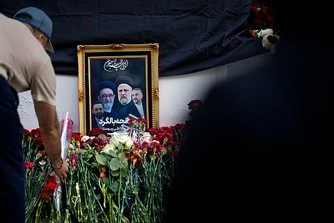 Tribute to Ebrahim Raisi in Russia